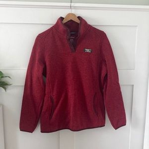 Women's L.L.Bean Sweater Fleece Pullover, size M